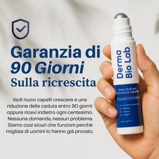 Siero Roll-on ricrescita capelli